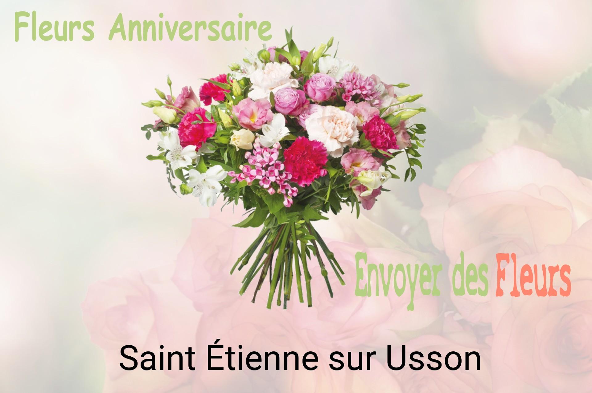 Bouquet de fleurs d’anniversaire livré à Saint-Étienne-sur-Usson